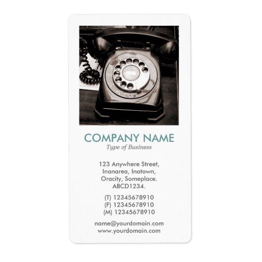 V Square Foto - Altes Telefon (Vorne)