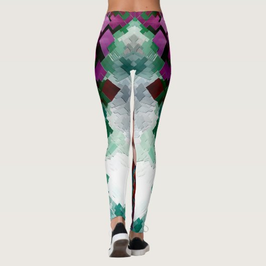 V-Stack Pyramid Leggings (Rückseite)