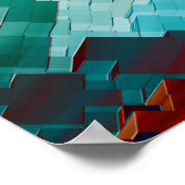 V-Stack Pyramid Poster (Ecke)