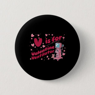 V steht für Valentine Beatmungsgerät Atmungstherap Button