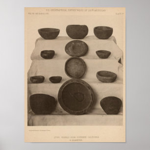 V Steinschiffe, also Kalifornien Poster
