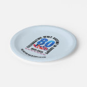 V. TAG 80 Jubiläumssieg in Europa WW2 Pappteller (Schrägansicht)