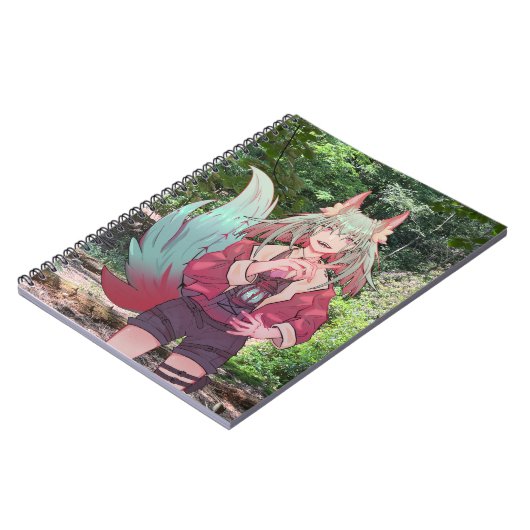 V Tuber, VTuber, Anime Forrest Notizblock (Linke Seite)