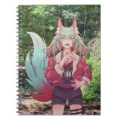 V Tuber, VTuber, Anime Forrest Notizblock (Vorderseite)