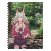 V Tuber, VTuber, Anime Forrest Notizblock (Vorderseite)