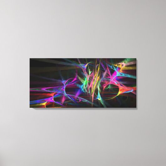 V. U. O. und Felder #017_II von Kyrylo Glivin Leinwanddruck (Vorderseite)