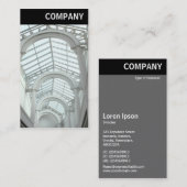 V Überschrift - Arcade/Mall Visitenkarte (Vorne/Hinten)