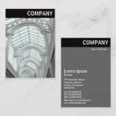 V Überschrift - Arcade/Mall Visitenkarte (Vorne/Hinten)