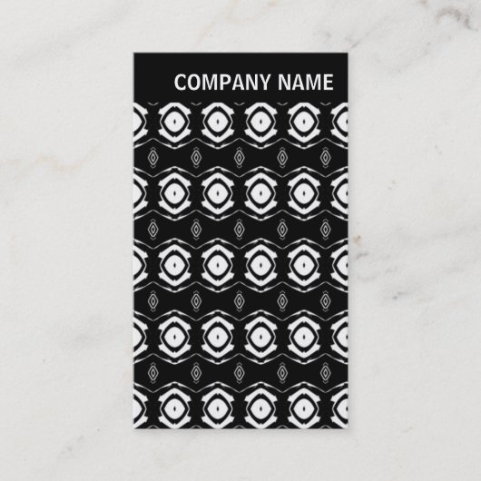 V Überschrift - Bild - Abstrakt geometrisch Visitenkarte (Vorderseite)