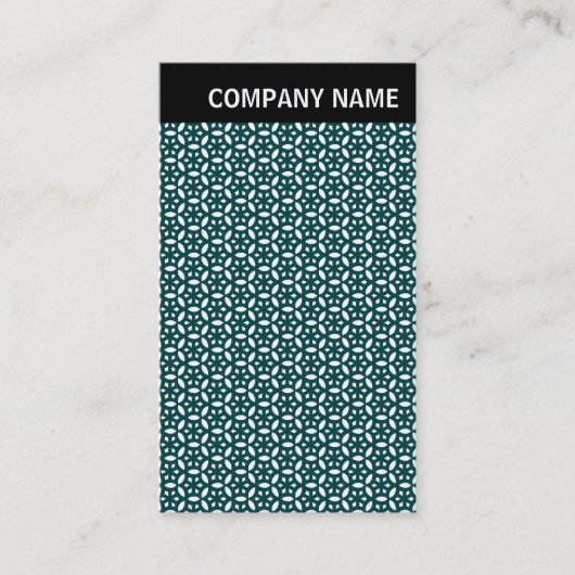 V Überschrift - Bild - Geometrisches Abstraktes Bi Visitenkarte (Vorderseite)