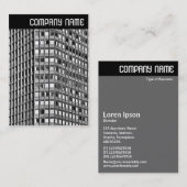 V. Überschrift - Büroblock Visitenkarte (Vorne/Hinten)