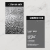 V Überschrift - Cooles Wasser Visitenkarte (Vorne/Hinten)