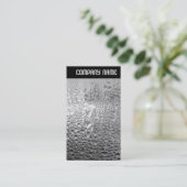 V Überschrift - Cooles Wasser Visitenkarte (Stehend Vorderseite)