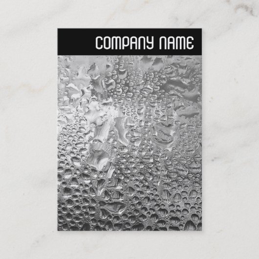 V Überschrift - Cooles Wasser Visitenkarte (Vorderseite)