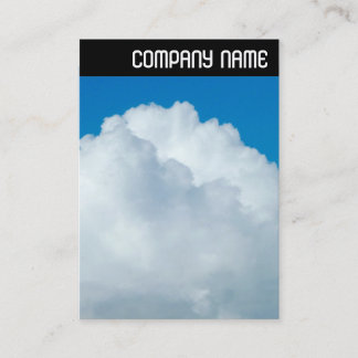 V Überschrift: Cumulonimbus Visitenkarte