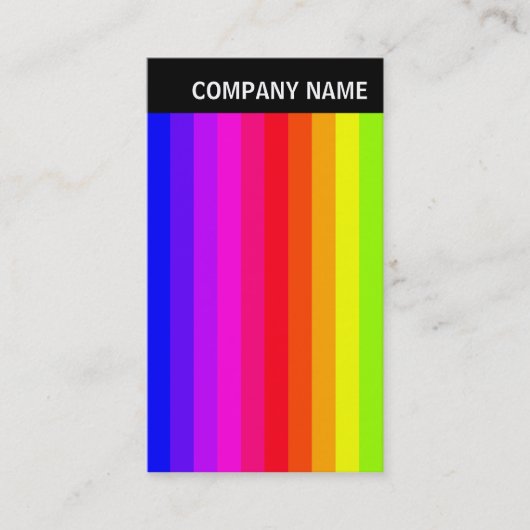 V Überschrift - Foto - Farbbänder 01 Visitenkarte (Vorderseite)