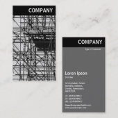 V Überschrift - Gerüst Visitenkarte (Vorne/Hinten)