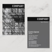 V Überschrift - Gerüst Visitenkarte (Vorne/Hinten)