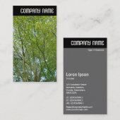 V Überschrift - Japanisches Ahorn Visitenkarte (Vorne/Hinten)