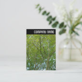 V Überschrift - Japanisches Ahorn Visitenkarte (Stehend Vorderseite)