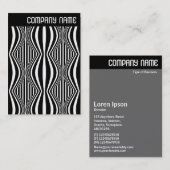 V Überschrift - Linien und Scherben Visitenkarte (Vorne/Hinten)