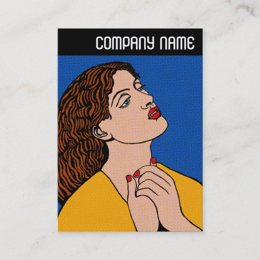 V Überschrift - Pop vor der Raphphase Visitenkarte (Vorderseite)