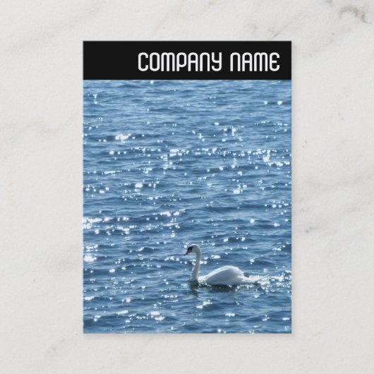 V Überschrift - Swan Visitenkarte (Vorderseite)