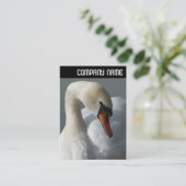 V Überschrift - Swan Visitenkarte (Stehend Vorderseite)