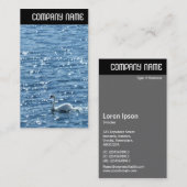 V Überschrift - Swan Visitenkarte (Vorne/Hinten)