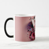 V Valentine Alphabet 3d Verwandlungstasse (Links)