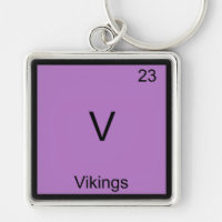 V - Vikings Funny Element Chemistry Symbol T-Shirt