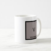 V - Vonnegut lustiges Kaffeetasse (VorderseiteRechts)
