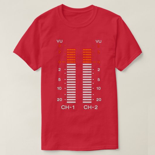 V-Zähler T-Shirt (Design vorne)