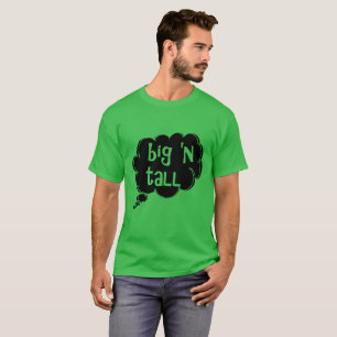 VA-CA großer 'HOHER grüner T - Shirt n (Größen