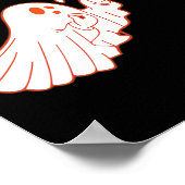 Va Fan Ghoul Funny Italian Ghost Halloween Italien Poster (Ecke)