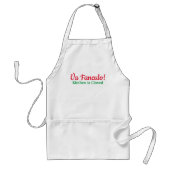 Va Fanculo Kitchen ist geschlossen Funny Italian J Schürze (Vorne)