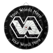 VA Logo Dartscheibe (vorne)