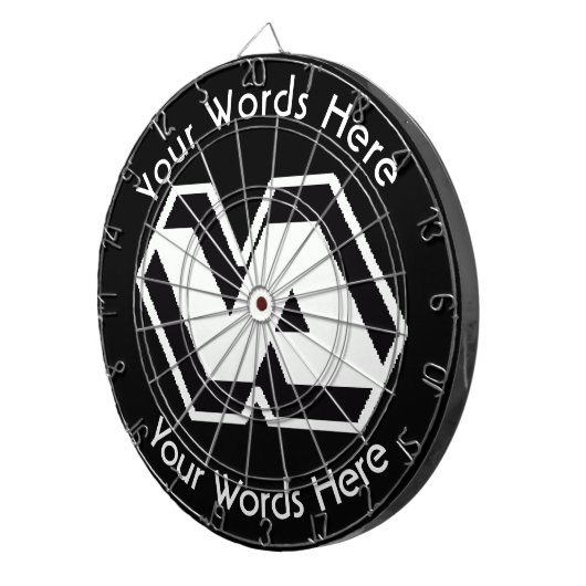 VA Logo Dartscheibe (Vorderseite rechts)