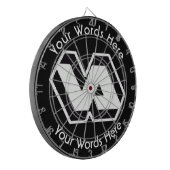 VA Logo Dartscheibe (Vorderseite Links)