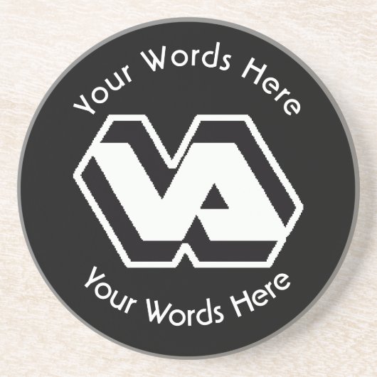 VA Logo Getränkeuntersetzer (Vorne)