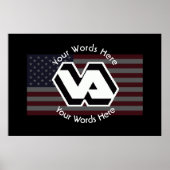 VA Logo Poster (Vorne)