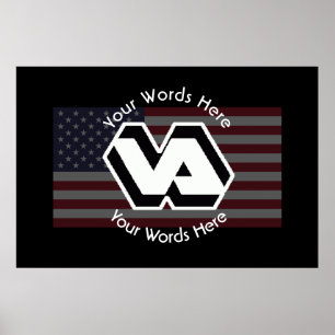 VA Logo Poster