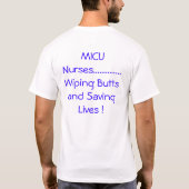 VA MICU T-Shirt (Rückseite)