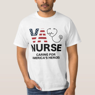VA Nurse. Gekümmert für Amerikas Helden T-Shirt