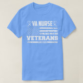 VA Nurse gibt zurück, was die Kriegsveteranen nähr T-Shirt (Design vorne)