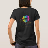 Va Va Voom Rainbow Lippen T-Shirt (Rückseite)