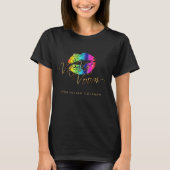 Va Va Voom Rainbow Lippen T-Shirt (Vorderseite)