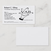 VAB - Franchisenehmer/geschäftsführender Visitenkarte (Vorne/Hinten)