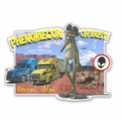 Vaca- oder Bust-Vinyl-Sticker Aufkleber (Vorderseite)