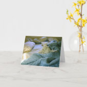 Vacancy Notecard Karte (Gelbe Blume)